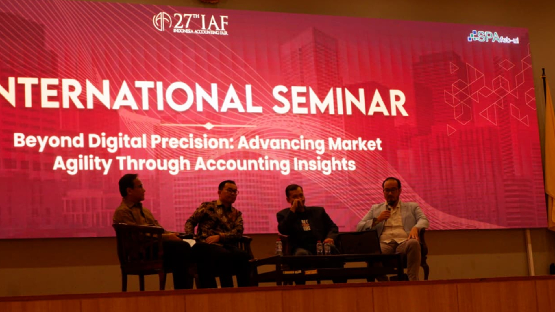 Transformasi Profesi di Era Teknologi, The 27th IAF International Seminar Soroti AI dan Akuntansi Digital